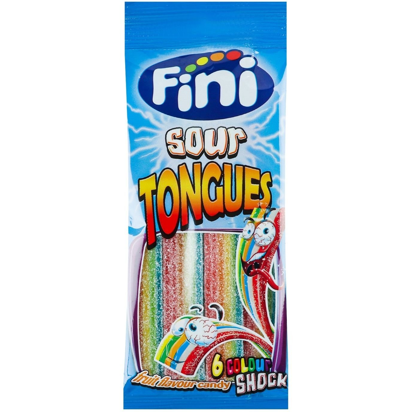 Цукерки Fini Sour tongues желейні 90 г (922102) - фото 1