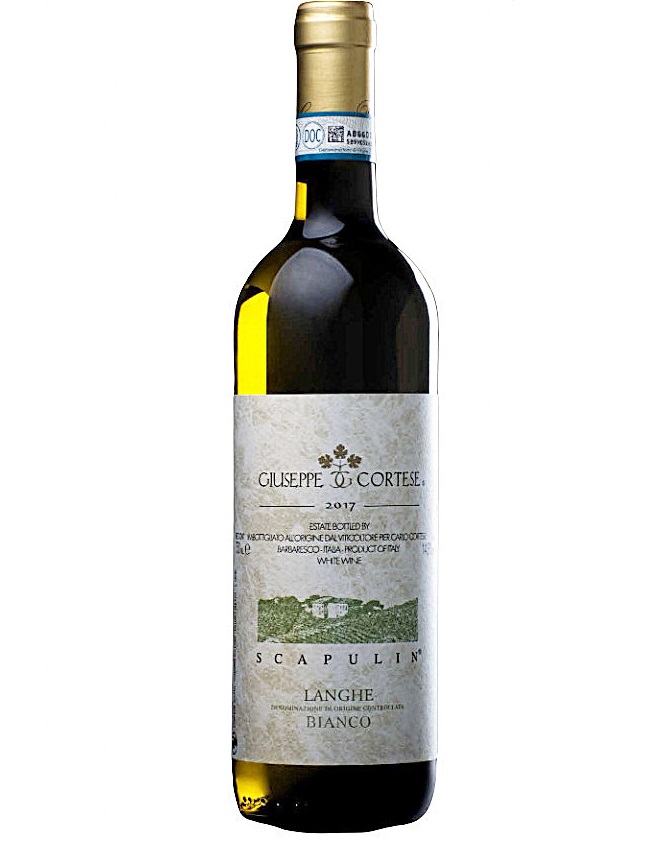 Вино Giuseppe Cortese Langhe Bianco Scapulin, 13,5%, 0,75 л (ALR15645) - фото 1