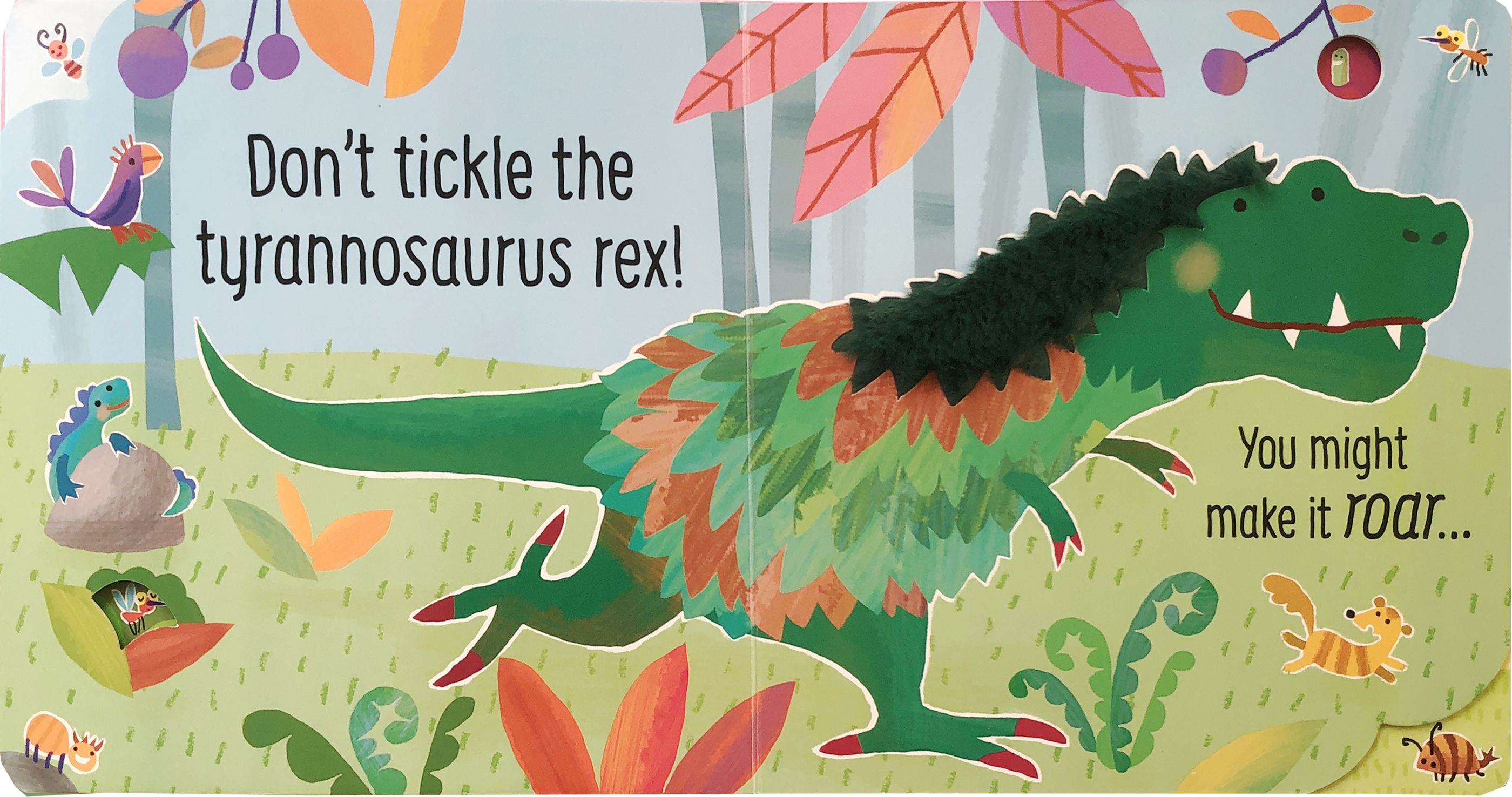 Інтерактивна книжка Don't Tickle the Dinosaur! - Sam Taplin, англ. мова (9781474976763) - фото 3