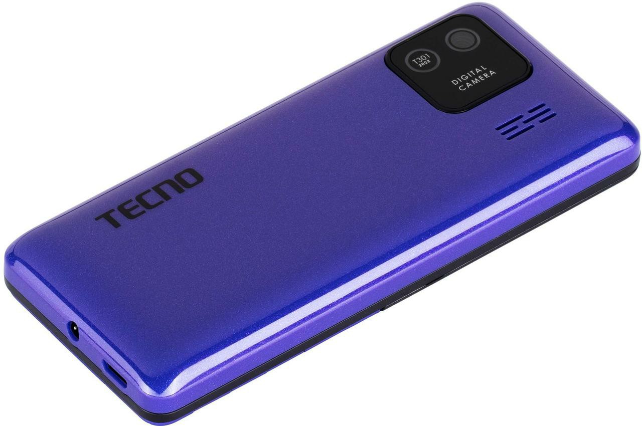 Мобильный телефон Tecno T301 2022 DS Blue (UA UCRF) - фото 4