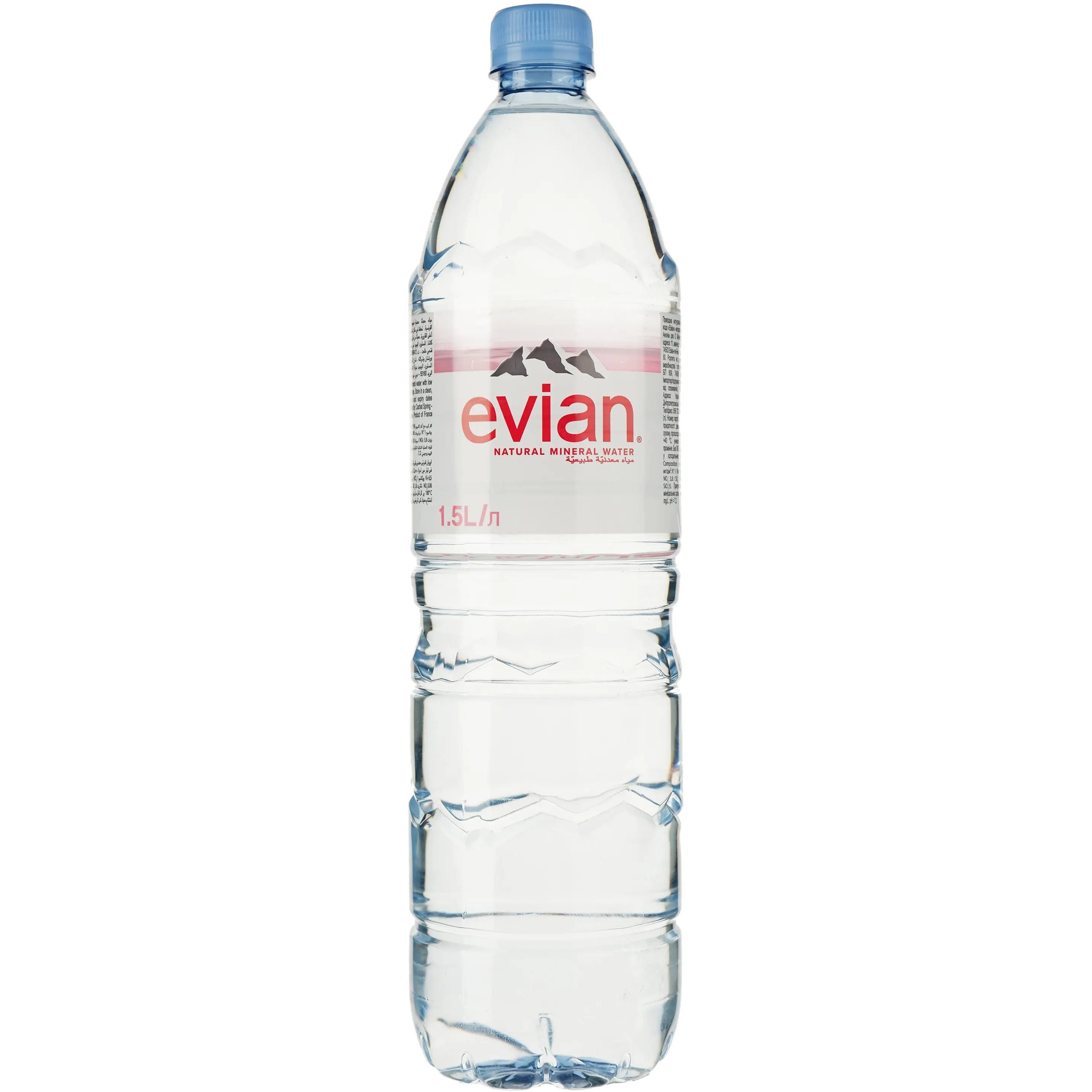 Вода мінеральна Evian негазована 1.5 л (2255) - фото 1
