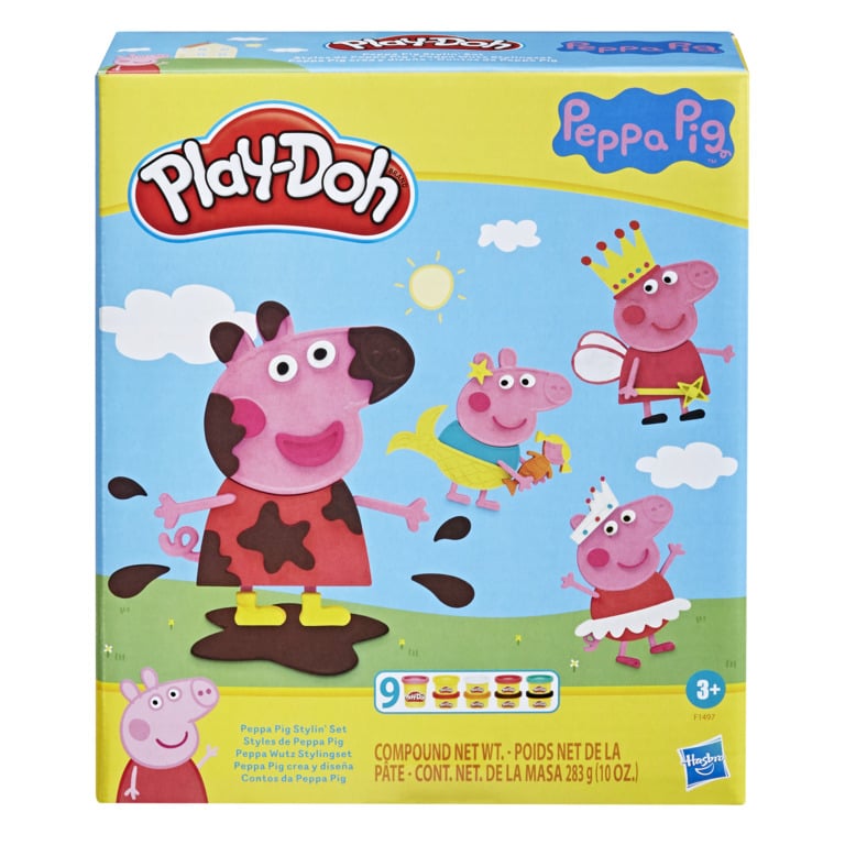 Ігровий набір пластиліну Hasbro Play-Doh Свинка Пеппа (F1497) - фото 1