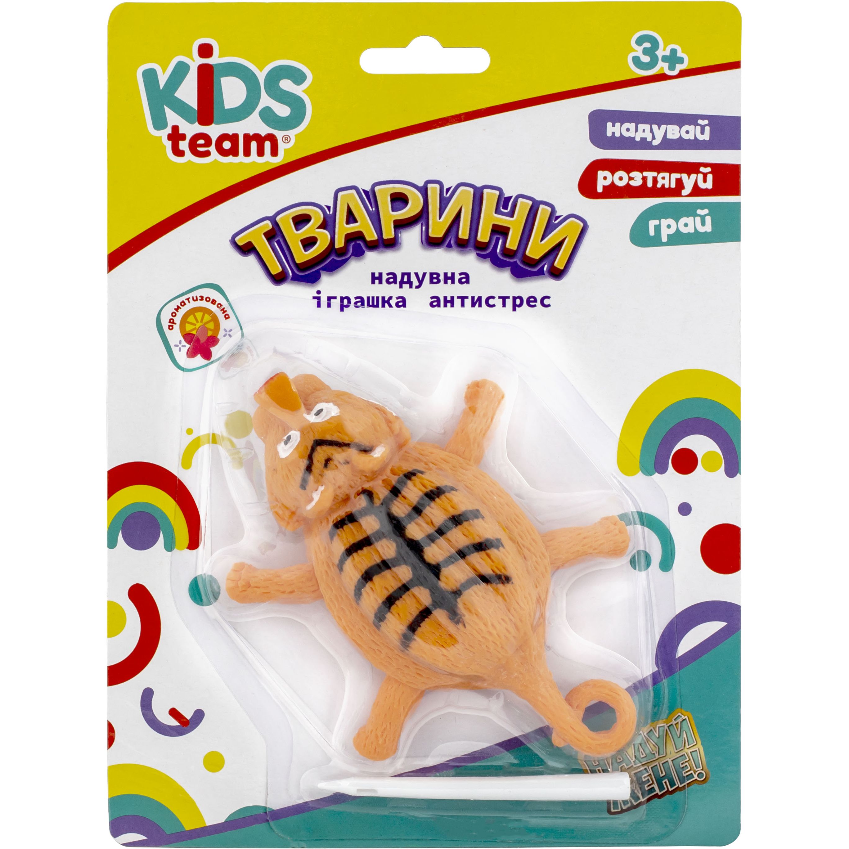 Іграшка-антистрес Kids Team Antistress Тварини Тигр (CKS-10234C) - фото 4