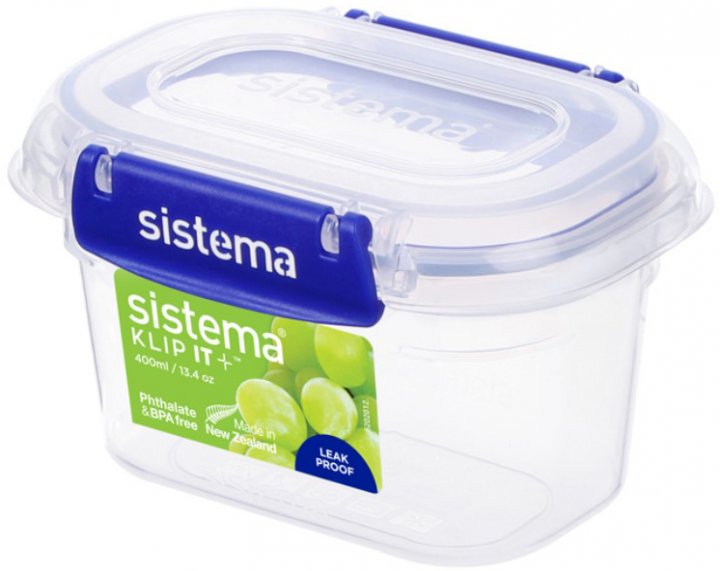 Контейнер пищевой Sistema для хранения, 0,4 л, 1 шт. (881540) - фото 1