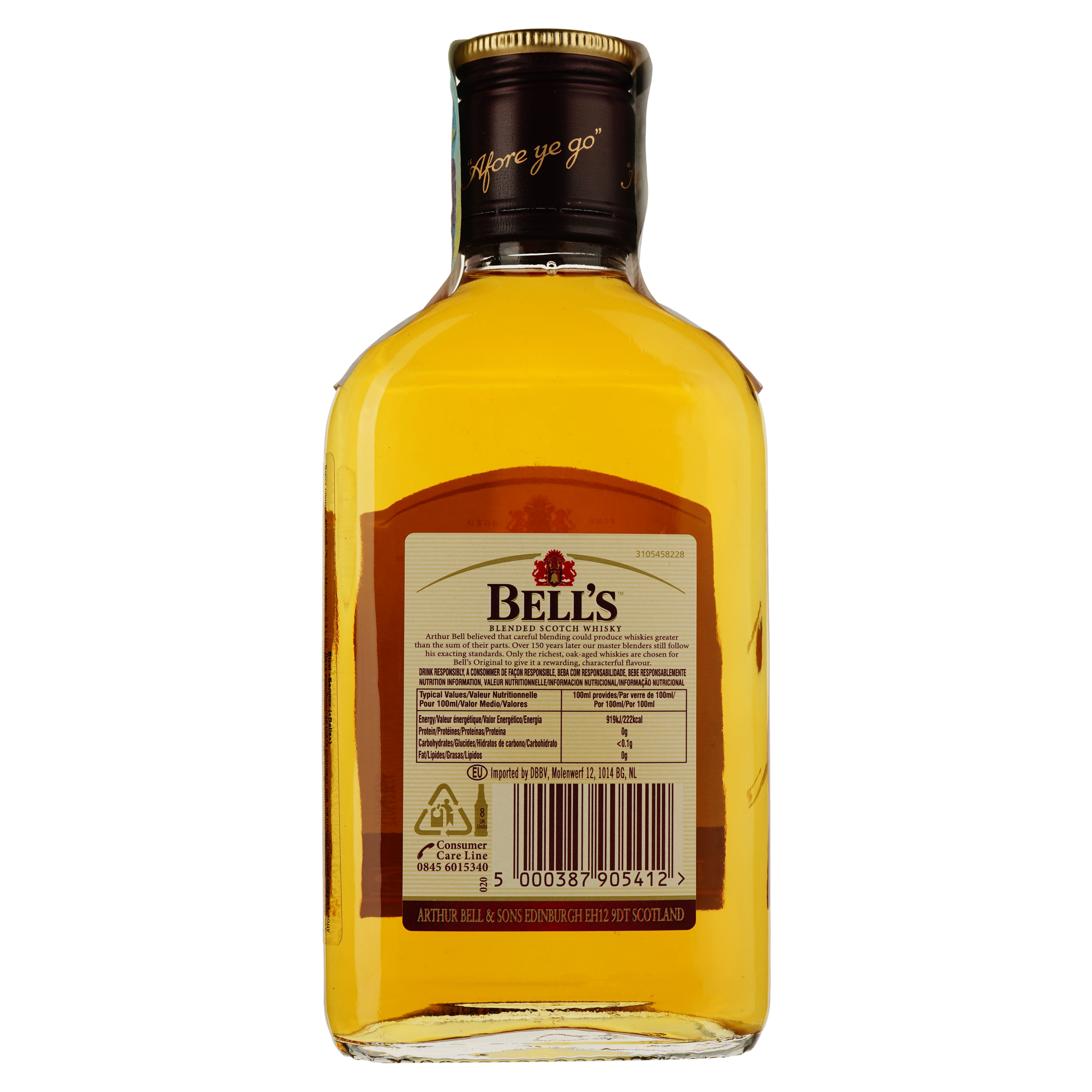 Виски Bell's Original Blended Scotch Whisky, 40 %, 0,2 л - фото 2
