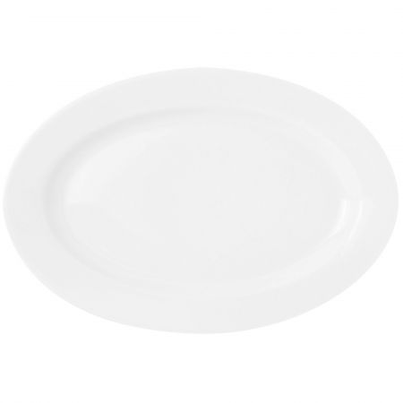 Блюдо овальне Krauff White, 22х15 см (21-244-021) - фото 1