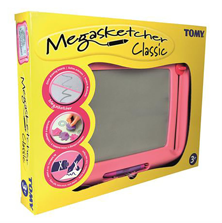 Магнитная доска для рисования Megasketcher розовая (T6484) - фото 2