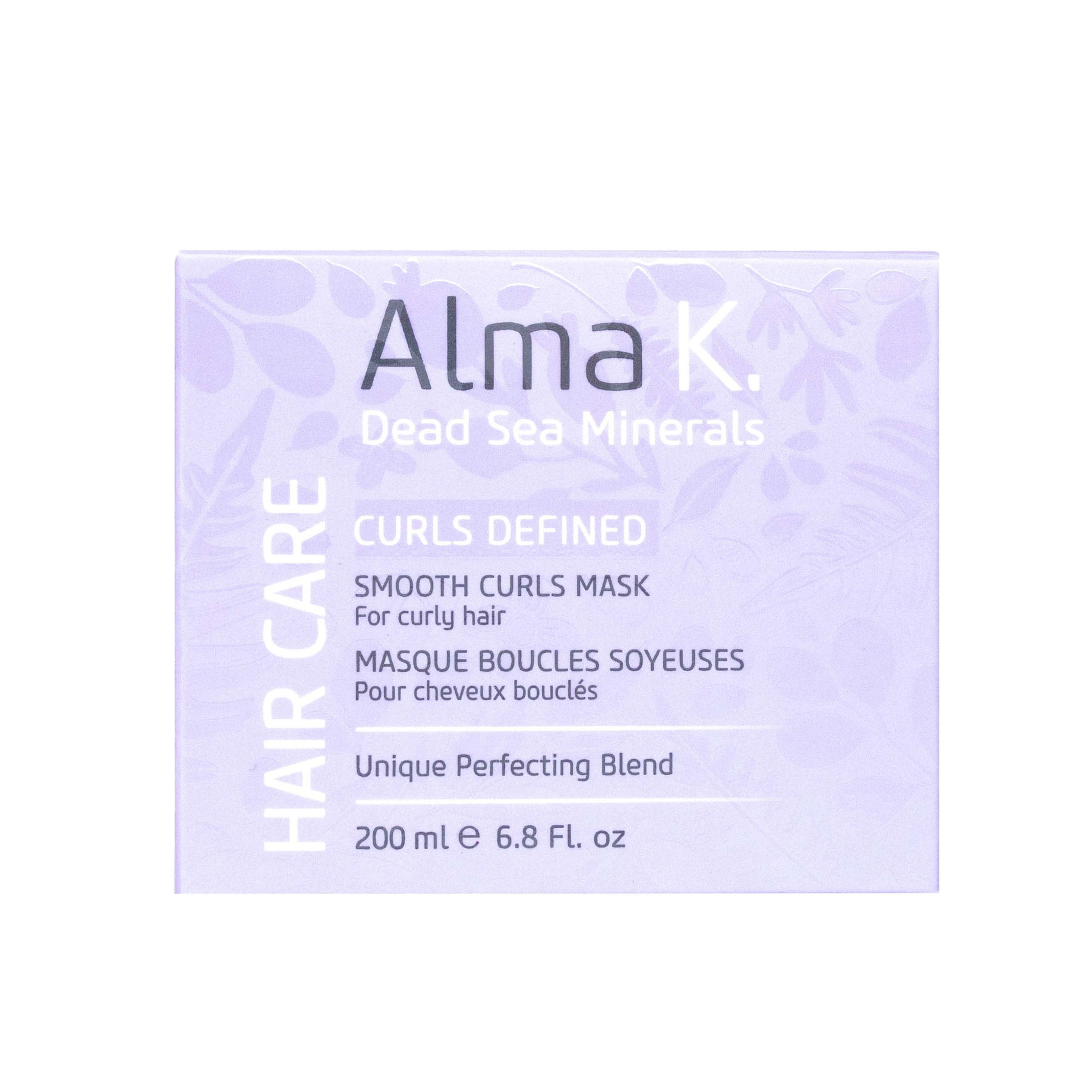 Маска для волосся розгладжуюча Alma K Hair Care Smooth Curls Mask, 200 мл (1064547) - фото 4