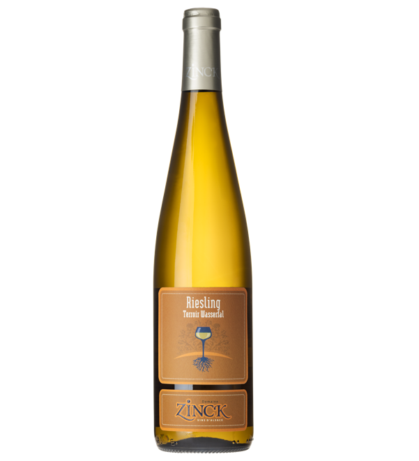 Вино Vins Zinck Sarl Riesling Terroir Wasserfal, белое, сухое, 0,75 л - фото 1