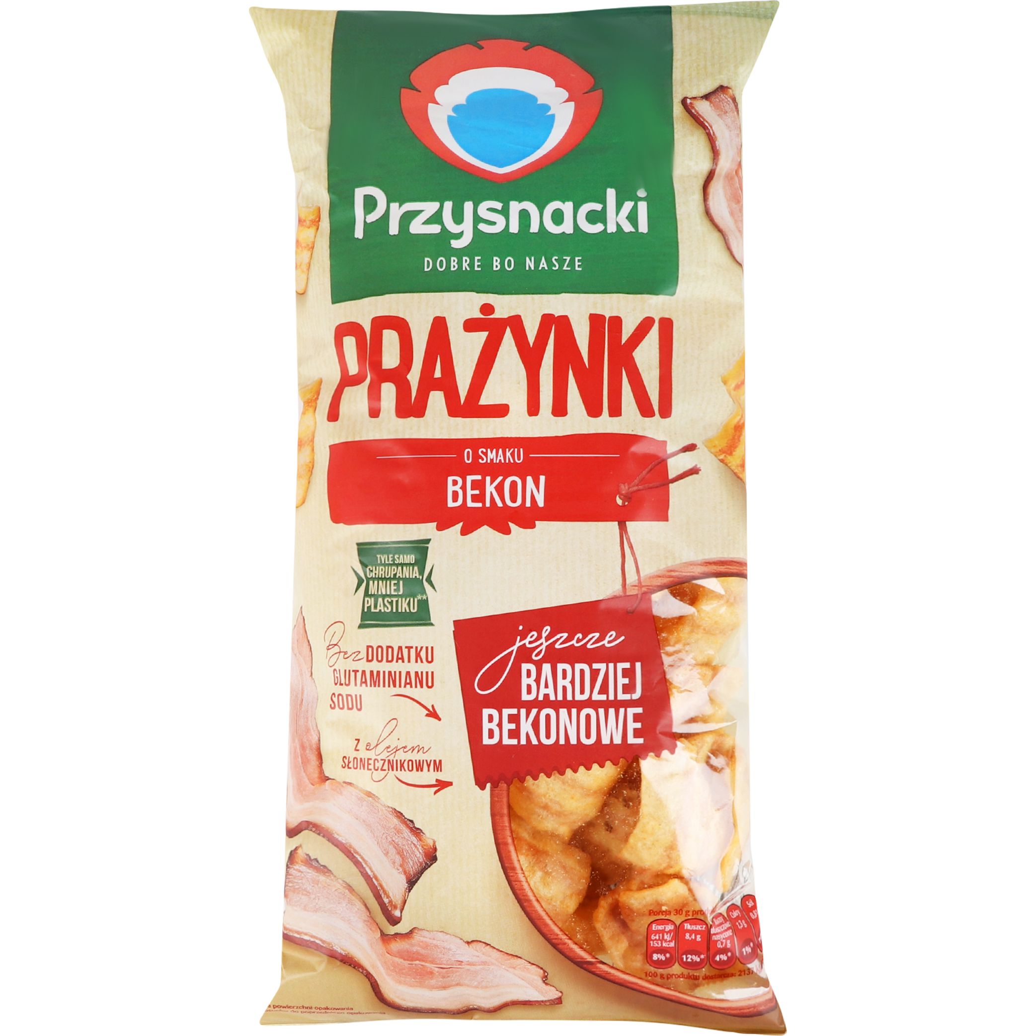 Снеки Przysnacki картопляно-пшеничні зі смаком бекону 120 г (851877) - фото 1