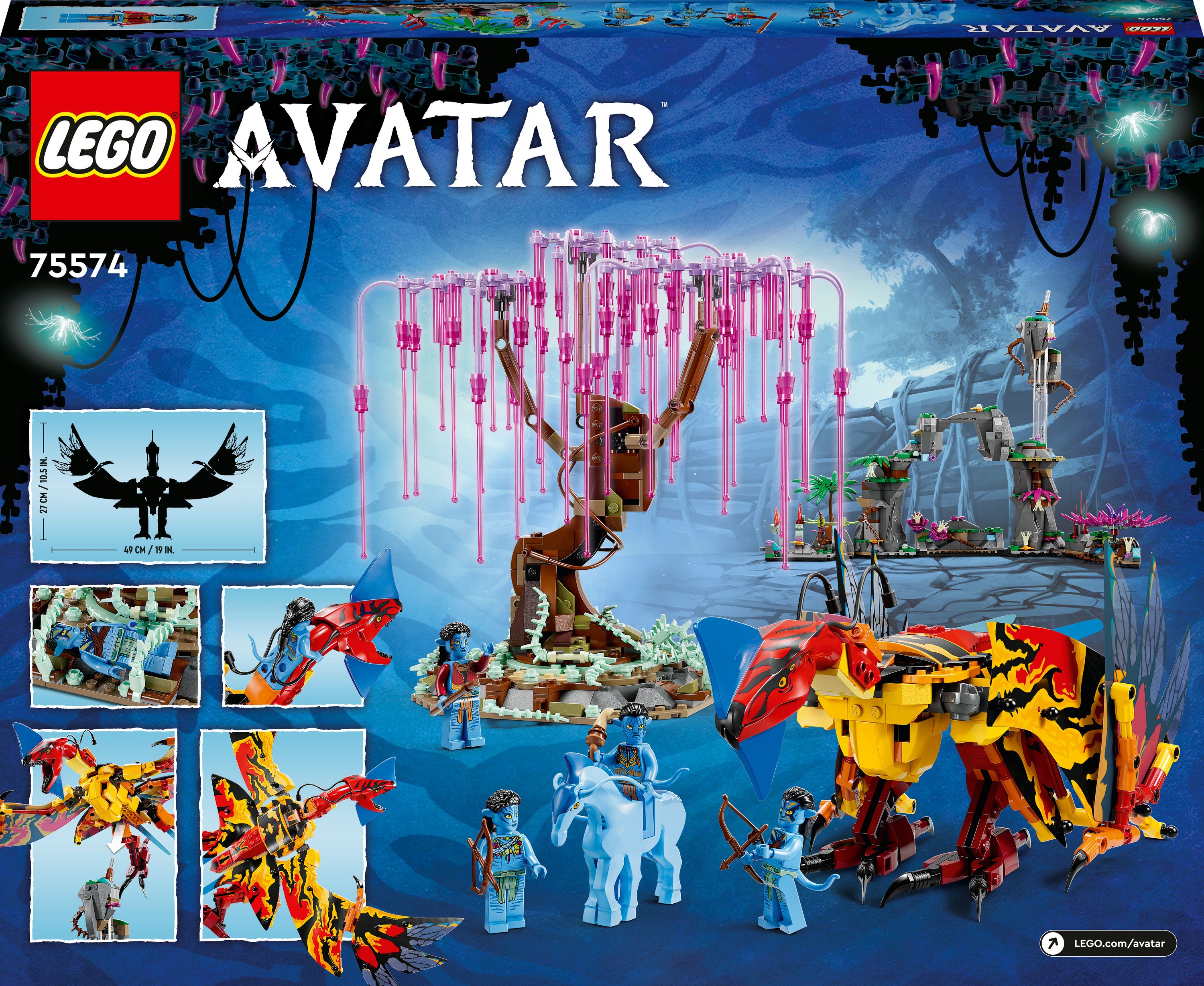 Конструктор LEGO Avatar Торук Макто та Дерево Душ, 1212 деталей (75574) - фото 9