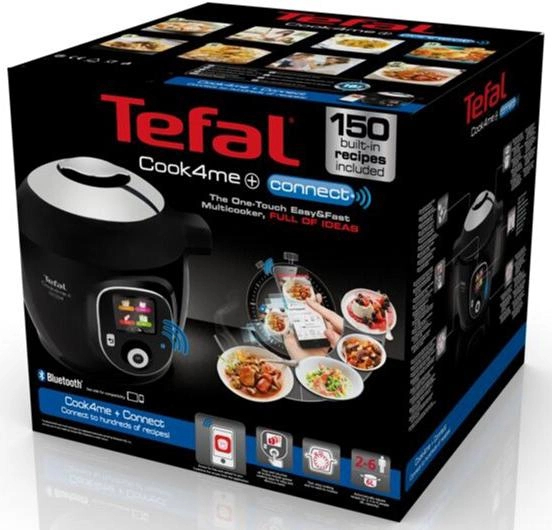 Мультиварка-скороварка Tefal Cook4me + Connect CY855830 - фото 6