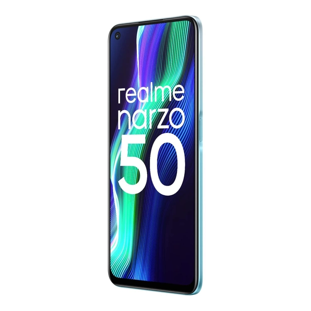 Смартфон Realme Narzo 50 4/128GB Speed Blue - фото 2