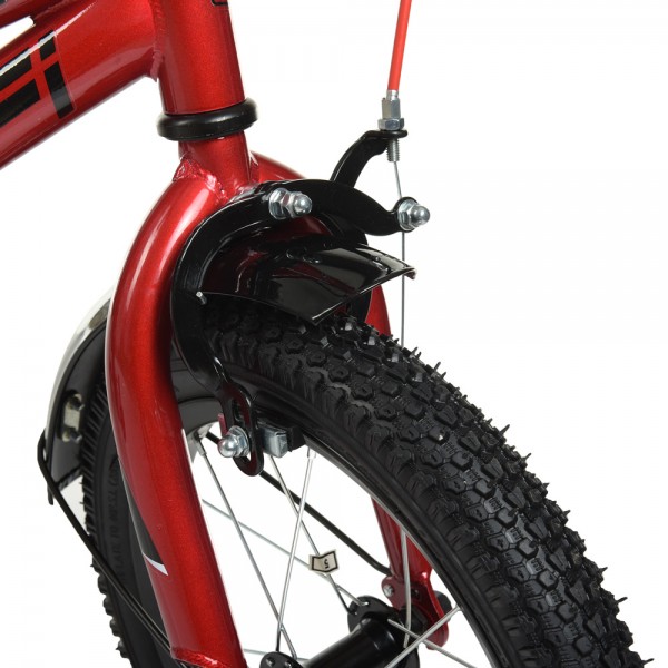 Велосипед детский двухколесный Profi Prime 14" красный (Y14221 red) - фото 4