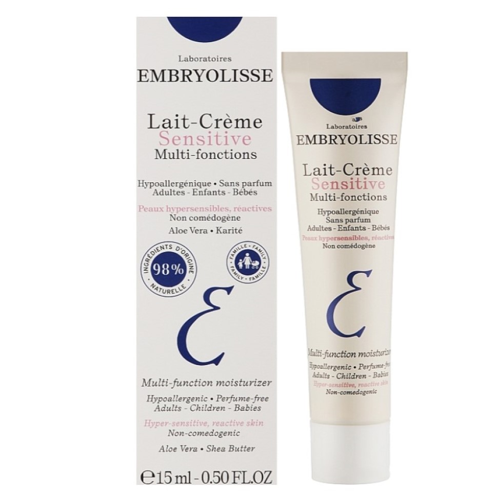Увлажняющий крем для чувствительной кожи Embryolisse Laboratories Lait-Creme Sensitive Concentrada 100 мл - фото 1