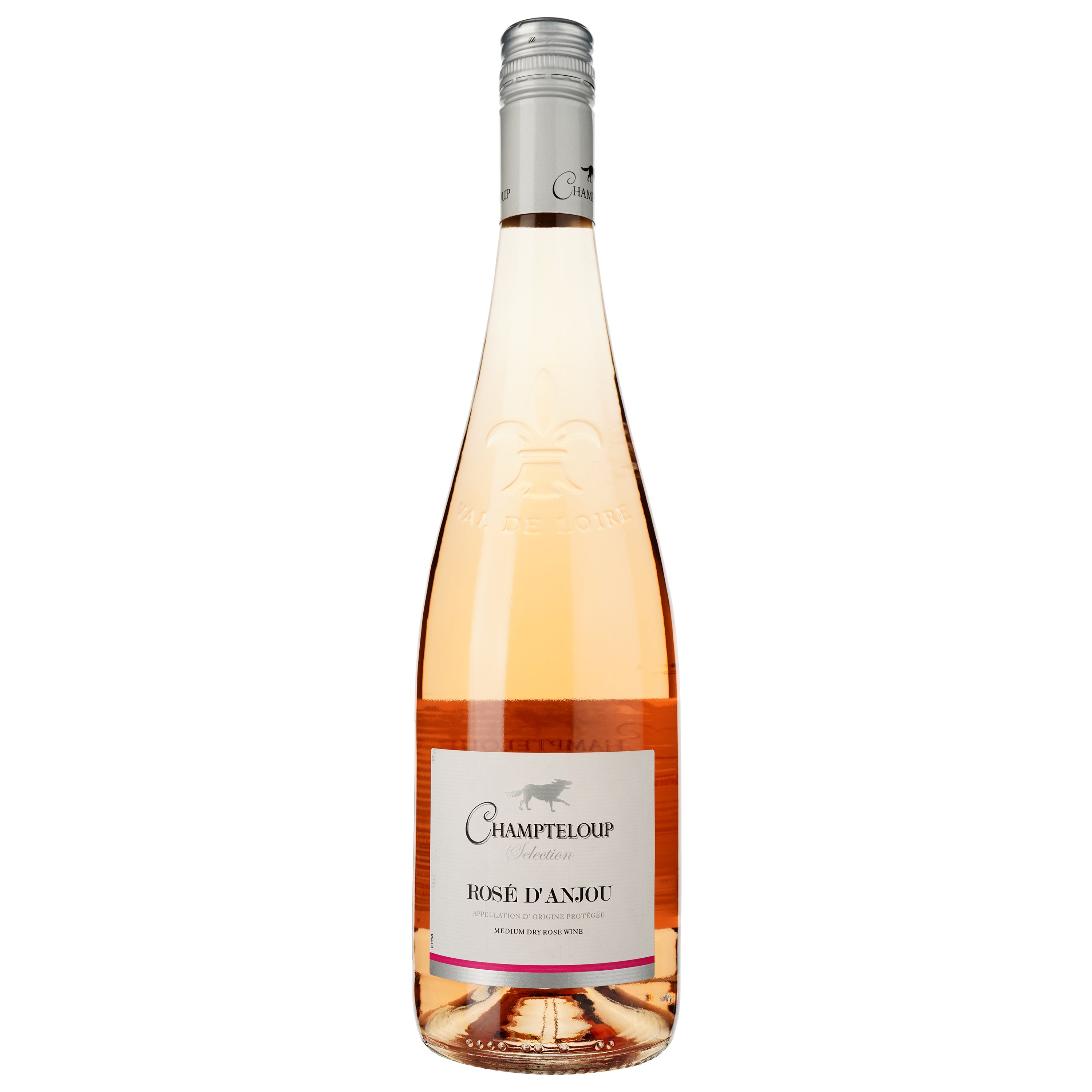 Вино Champteloup Rose d'Anjou, рожеве, напівсухе, 0.75 л - фото 1