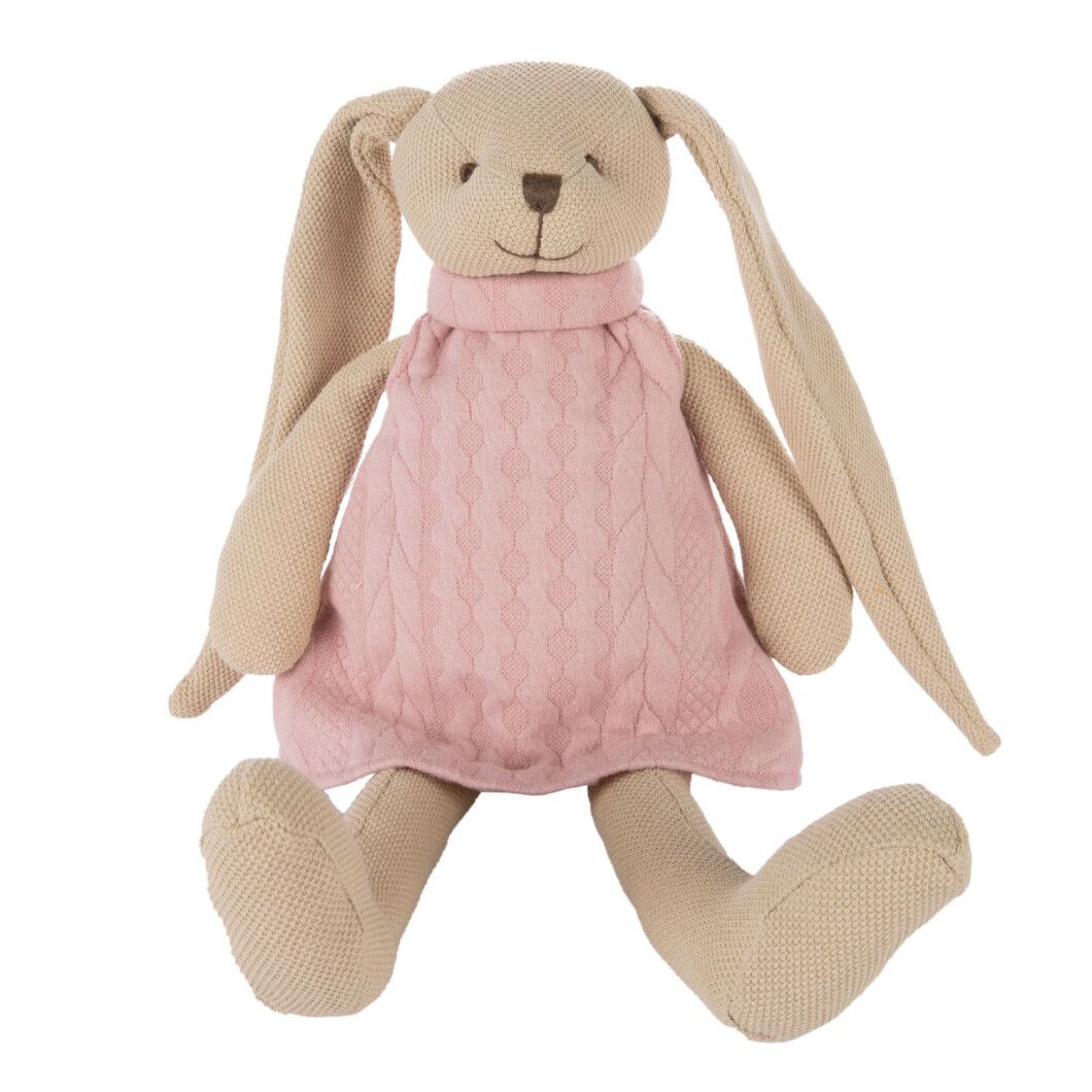 Мягкая игрушка Canpol babies Кролик, розовый (80/200_pin) - фото 3