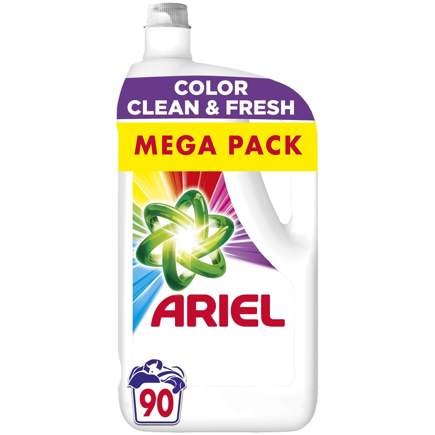 Фото - Пральний порошок Ariel Гель для прання  Color Чистота та свіжість 4.5 л 