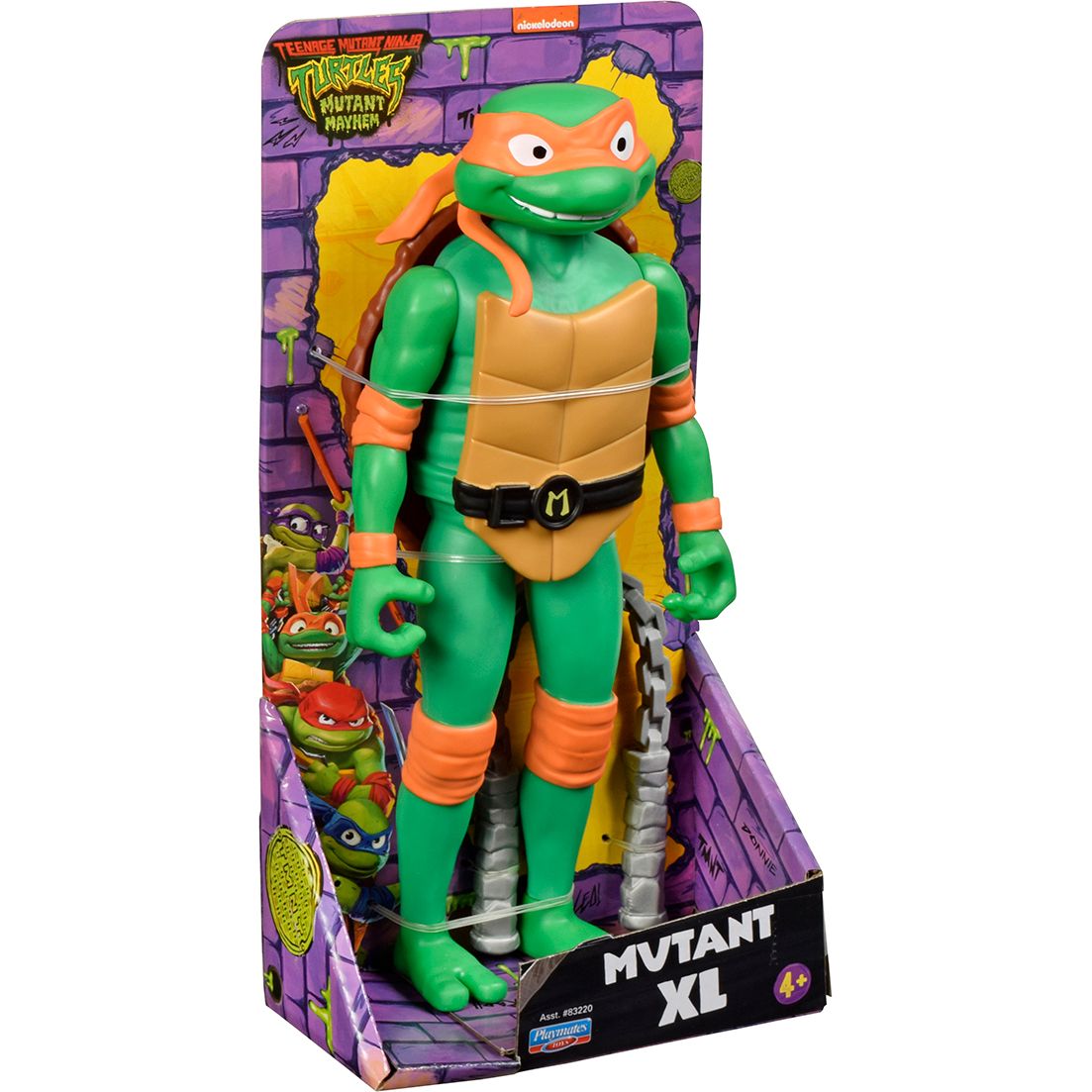 Игровая фигурка TMNT Черепашки-ниндзя Movie III XL Микеланджело (83223) - фото 3