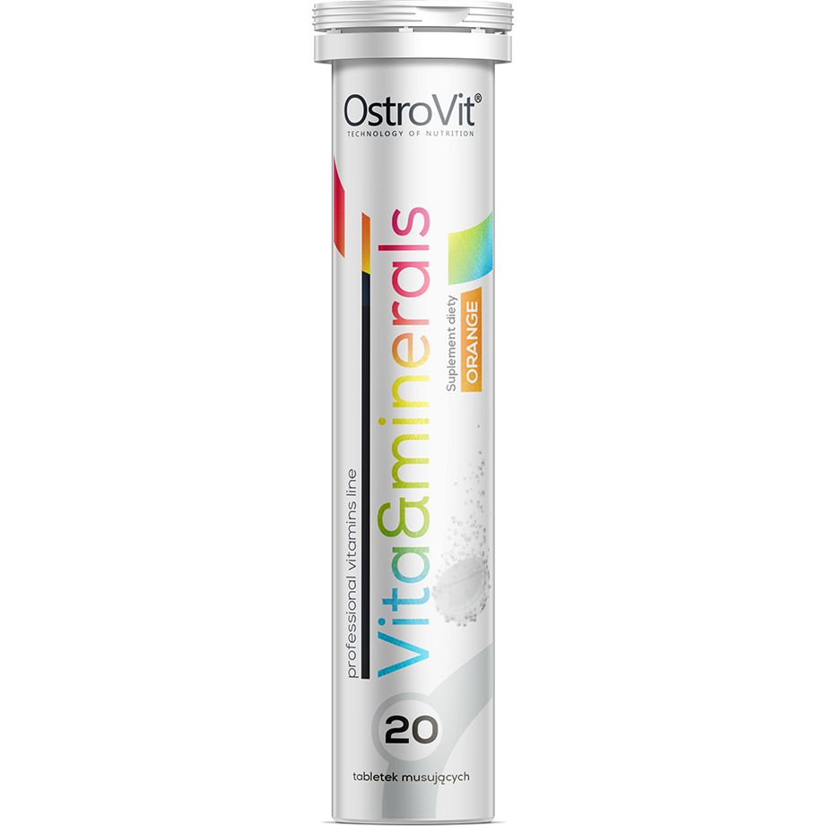 Вітамінно-мінеральний комплекс OstroVit Vita&Minerals Orange 20 таблеток - фото 1