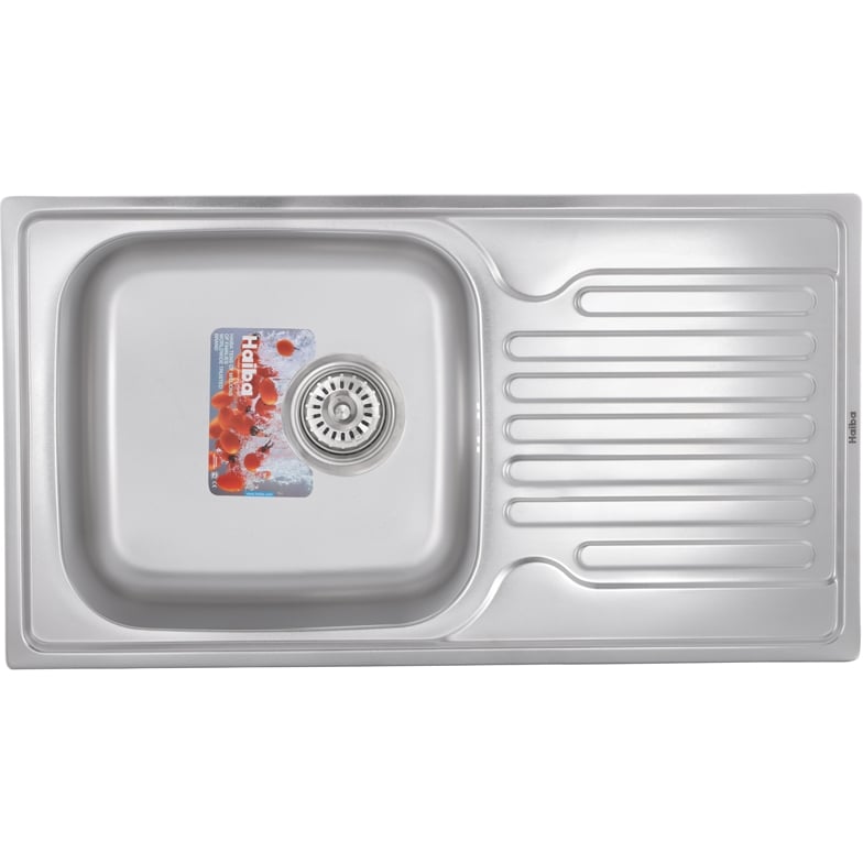 Кухонна мийка Haiba 78x50 Satin (HB0647) - фото 1