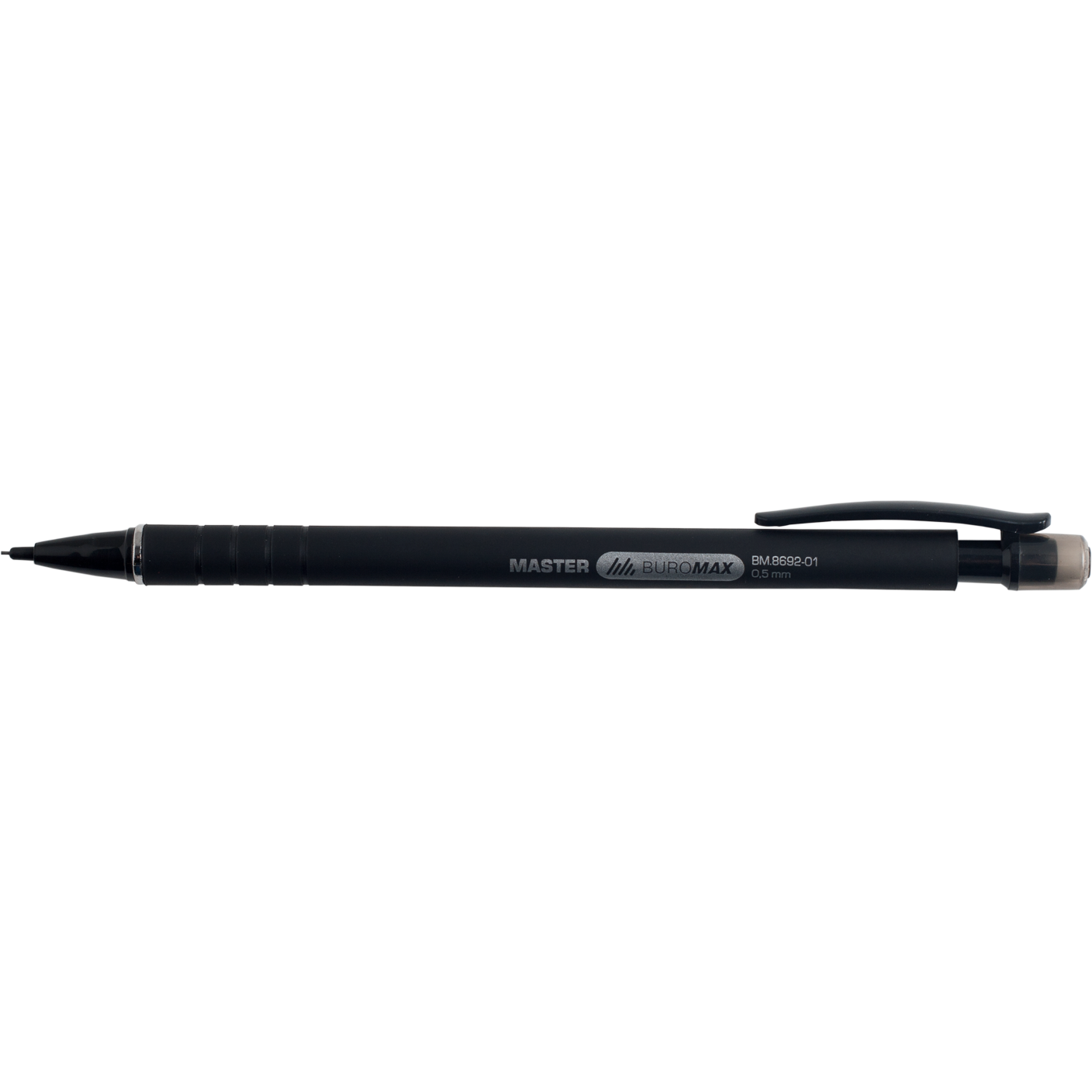 Олівець механічний Buromax 0.5 мм чорний (BM.8692-01) - фото 1