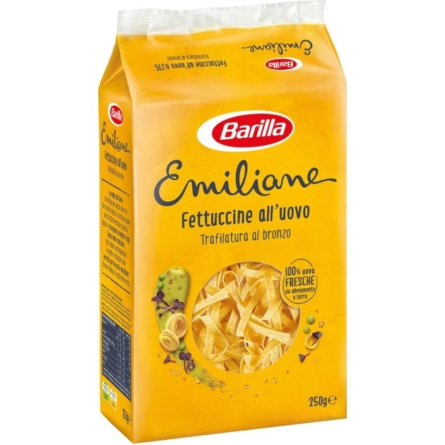Вироби макаронні Barilla Emiliane Fettuccine, з яйцем, 250 г (635017) - фото 2
