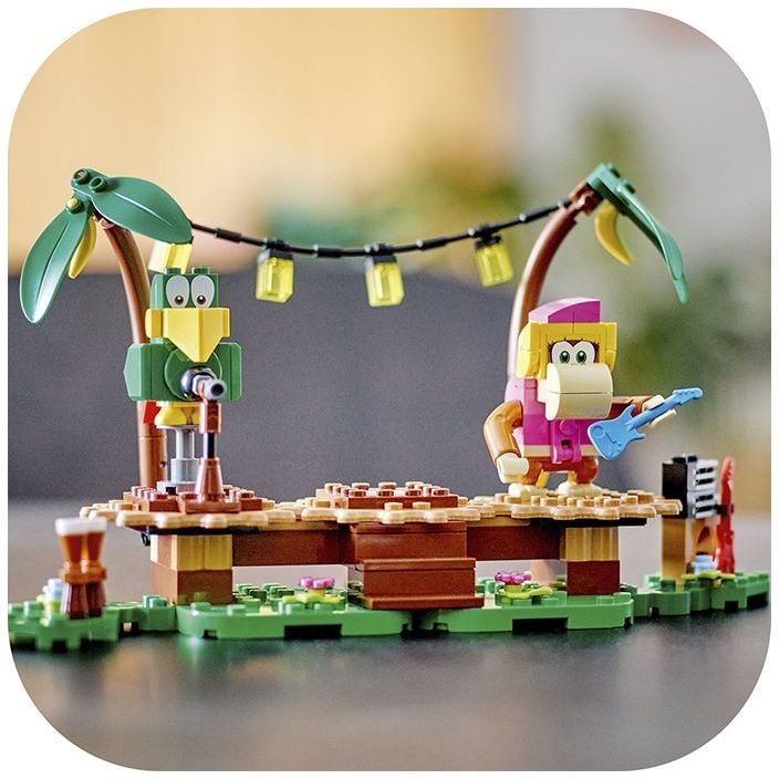 Конструктор LEGO Super Mario Імпровізація Діксі Конг у джунглях, додатковий набір,174 деталі (71421) - фото 5