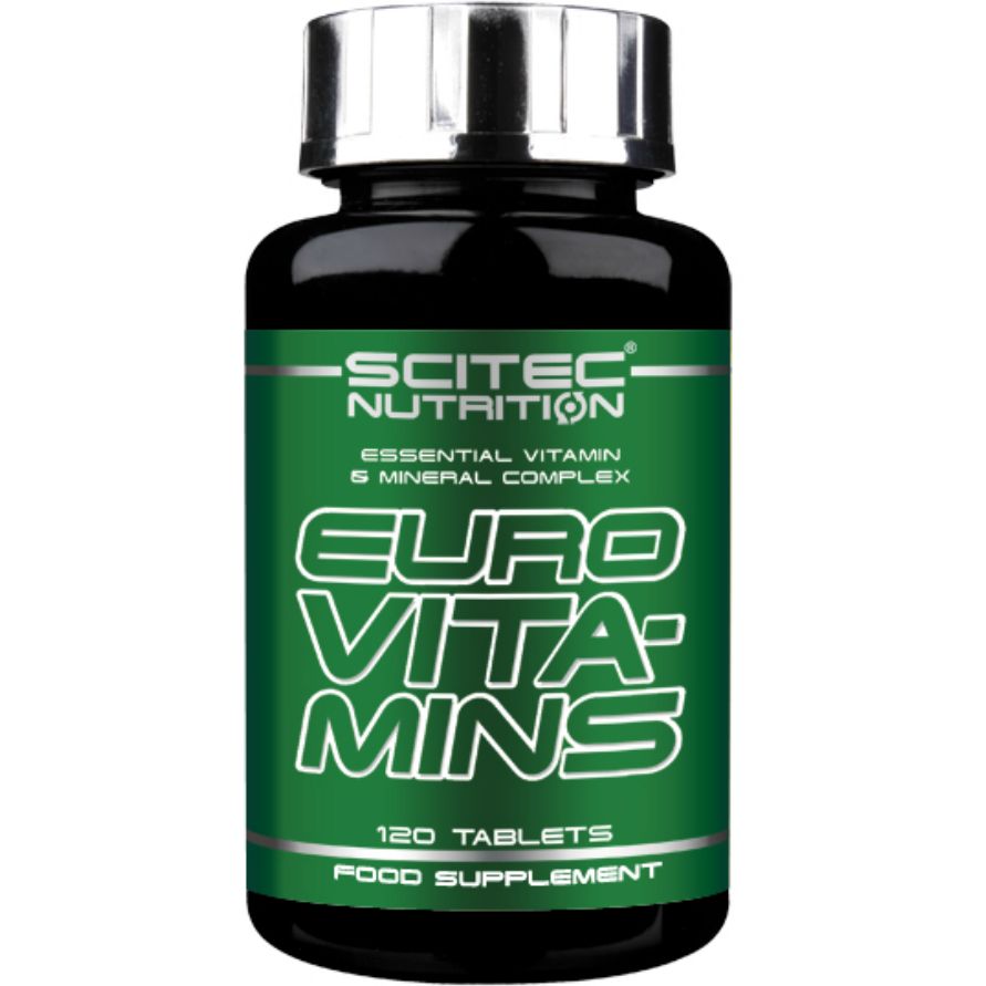 Витаминно-минеральный комплекс Scitec Nutrition Euro Vita-Mins 120 таблеток - фото 1