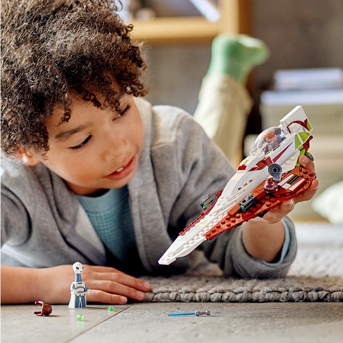 Конструктор LEGO Star Wars Джедайський винищувач Обі-Вана Кенобі, 282 деталь (75333) - фото 9