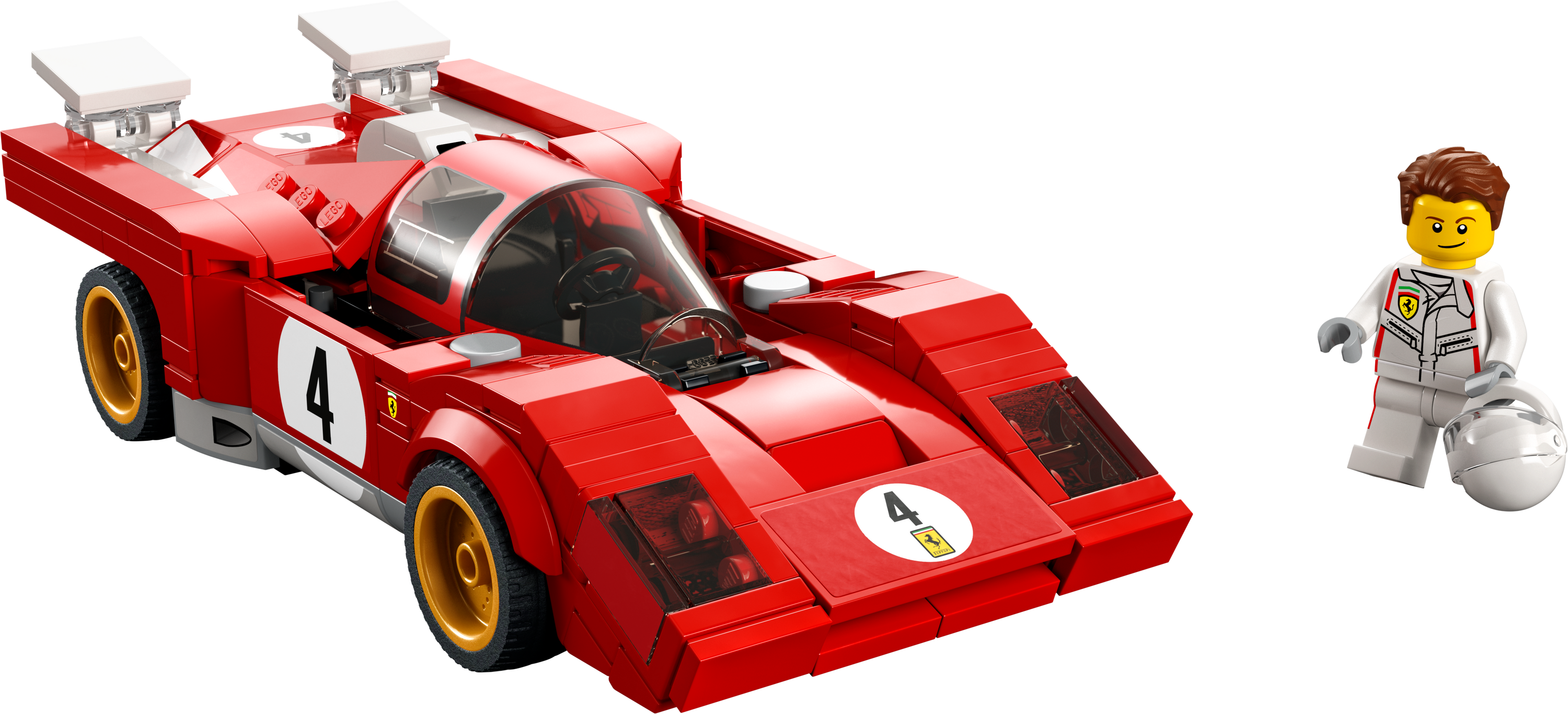 Конструктор LEGO Speed Champions 1970 Ferrari 512 M, 291 деталь (76906) - фото 2