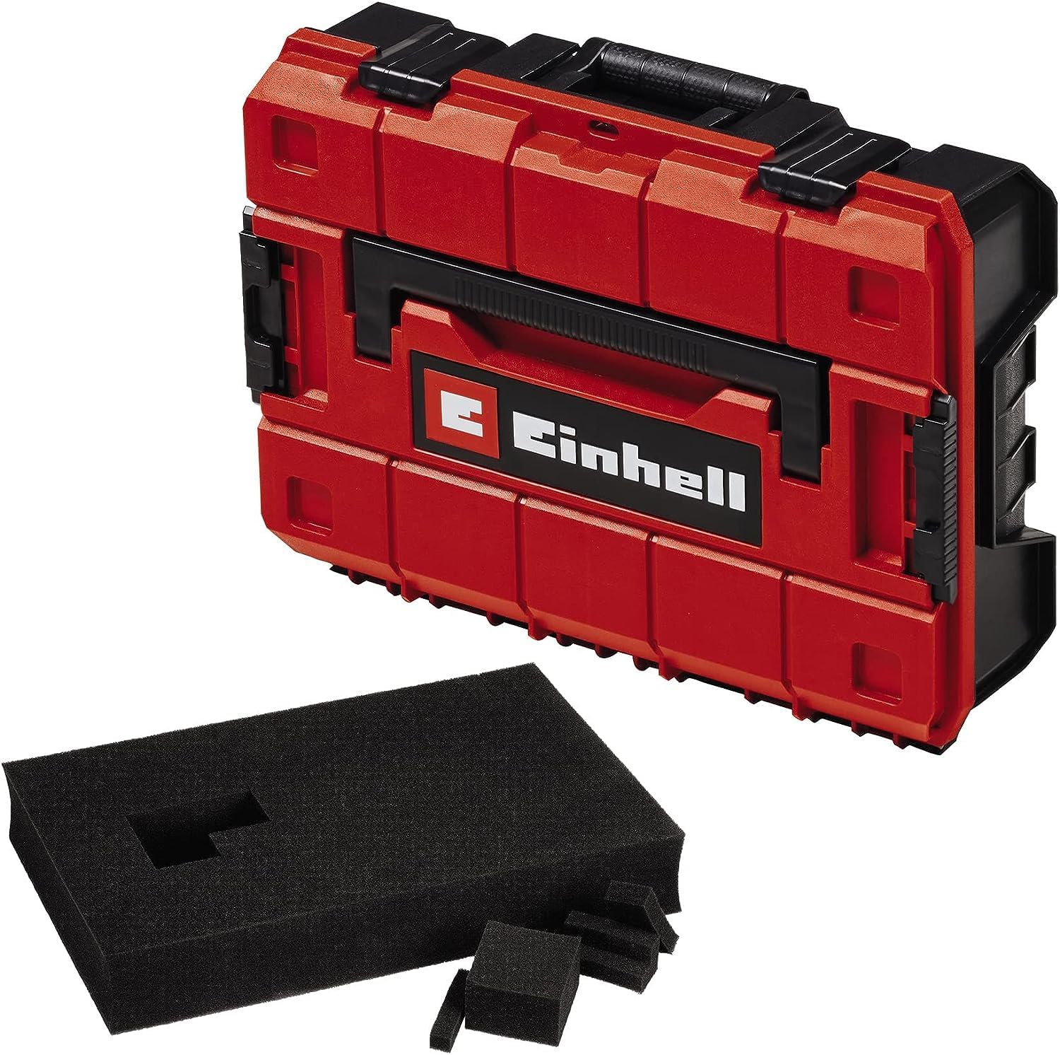 Кейс для инструментов Einhell E-Case S-F пластиковый с поролоновым вкладышем до 25 кг (4540019) - фото 2