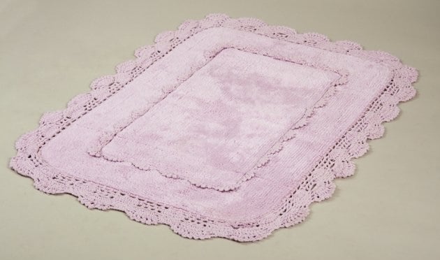 Набор ковриков Irya Anita pembe, 90х60 см и 60х40 см, светло-розовый (2000022200349) - фото 2
