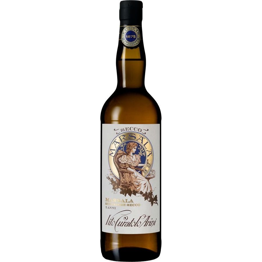 Вино Curatolo Arini Marsala 5 yo Superiore Secco біле сухе 18% 0.75 л - фото 1