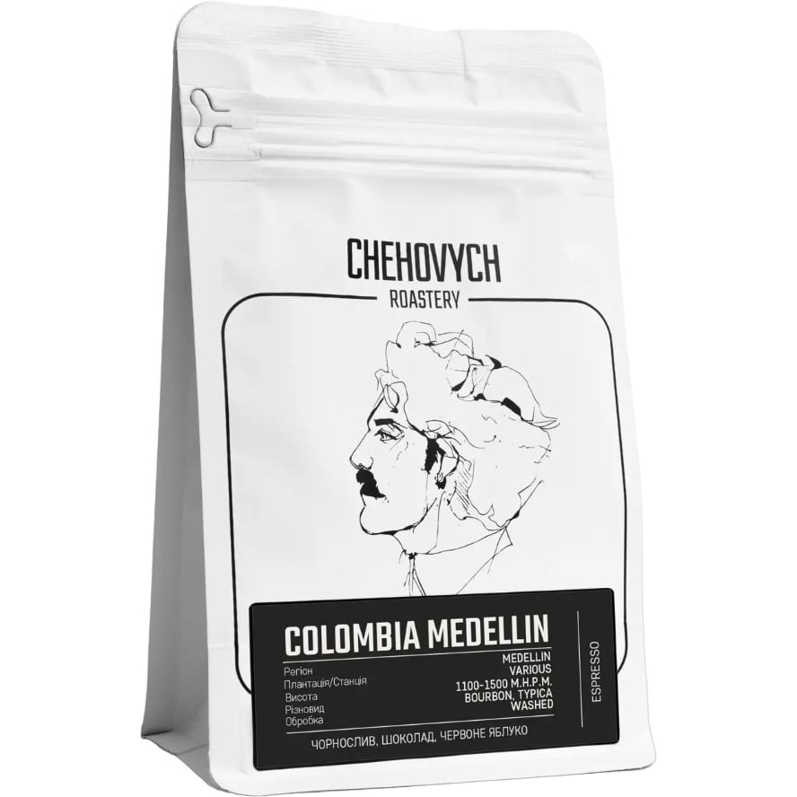 Кофе молотый Chehovych Colombia Medellin, 200 г - фото 1