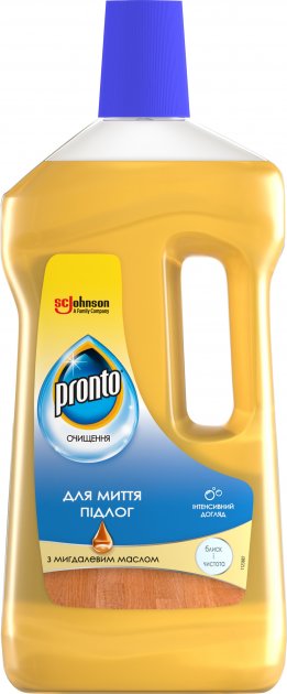 Средство для мытья полов Pronto, c миндальным маслом, 750 мл - фото 1