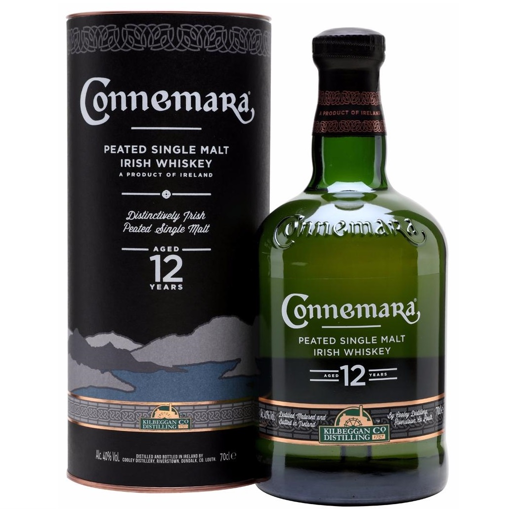 Виски Connemara 12 yo Single Malt Irish Whiskey, 40%, 0,7 л - фото 1