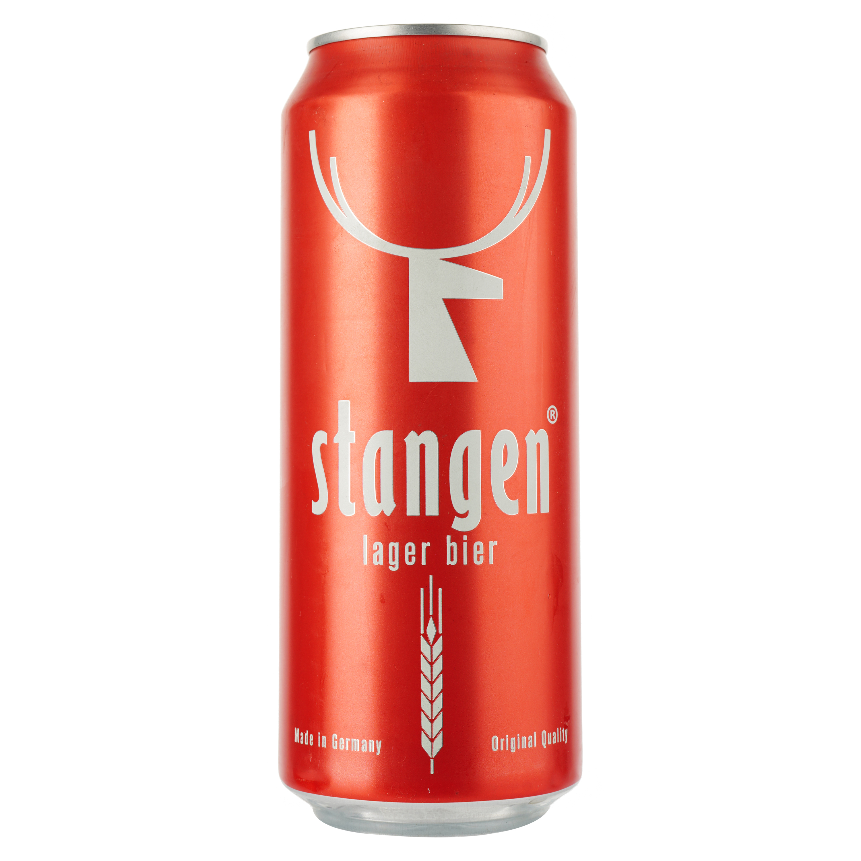 Пиво Stangen Lager bier, світле, фільтроване, 5,4%, з/б, 0,5 л - фото 1