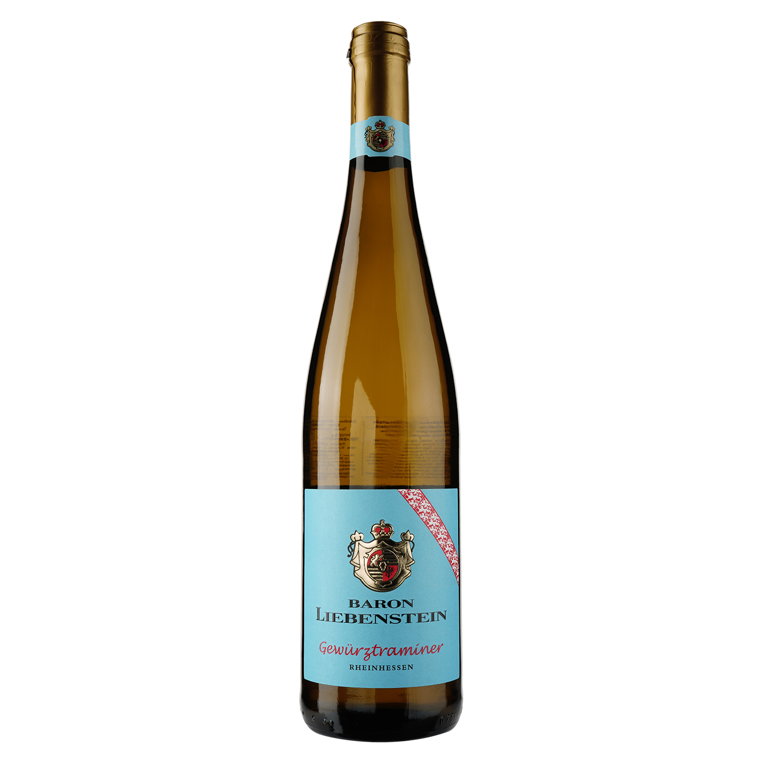 Вино Erben Baron Liebenstein Gewurztraminer, белое, полусладкое, 10,5%, 0,75 л - фото 1
