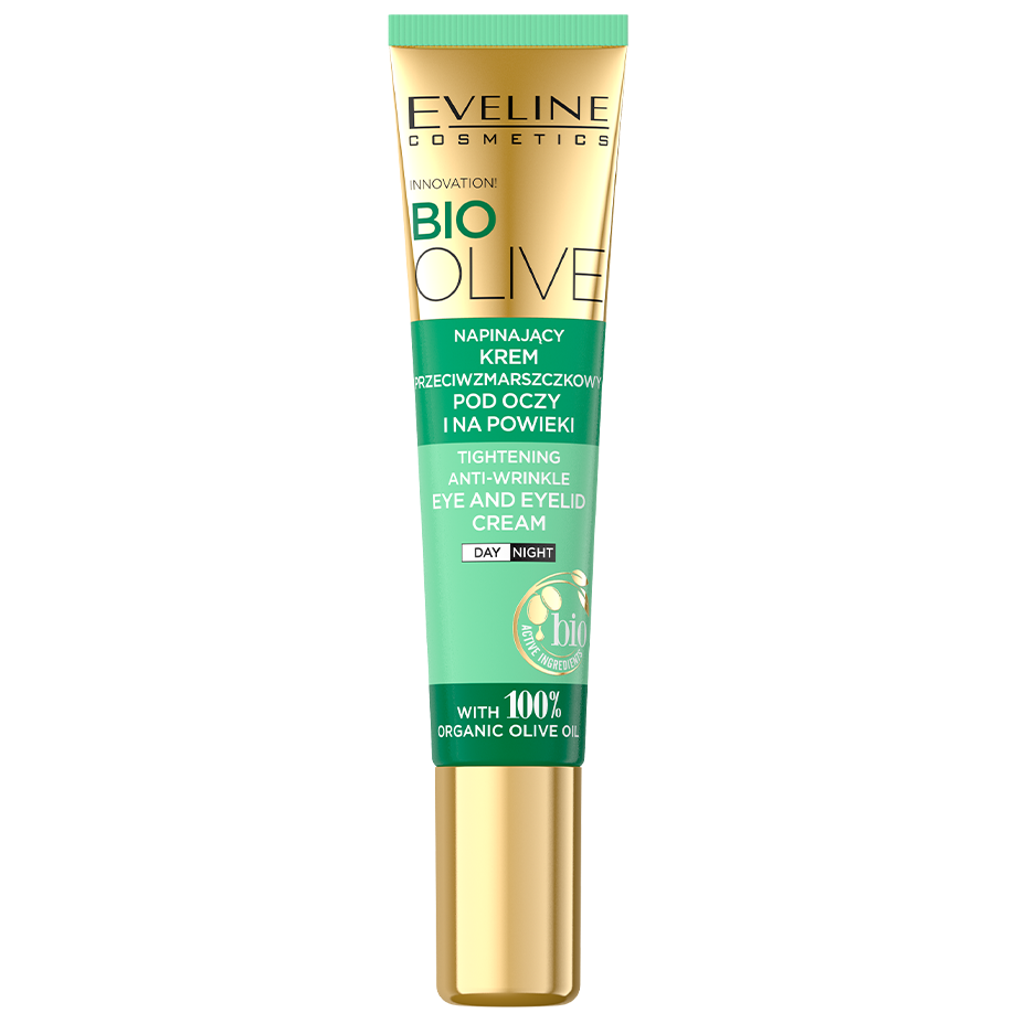 Зміцнюючий крем проти зморшок навколо очей Eveline Bio Olive, 20 мл - фото 1