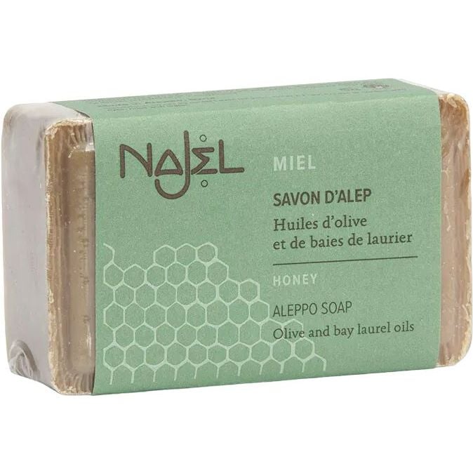Алеппське мило Najel Aleppo Soap Honey з медом 100 г - фото 1