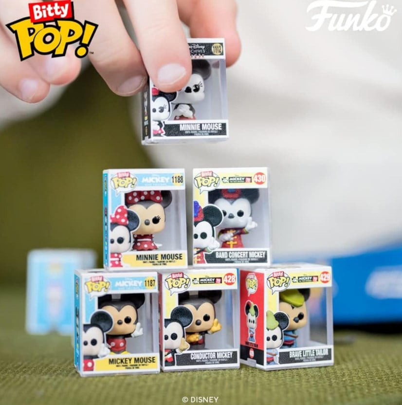 Набор игровых фигурок Funko Bitty Pop Disney Series 1, 4 шт. (76340) - фото 6