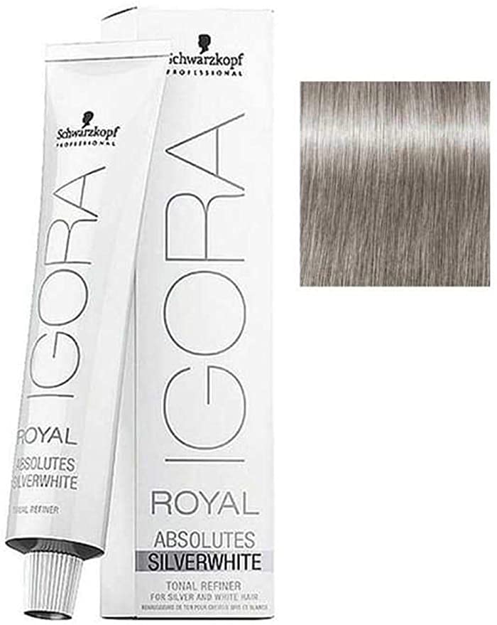 Тонуюча фарба для волосся Schwarzkopf Igora Royal Absolutes SilverWhite, відтінок Dove Grey (Сталь), 60 мл (2683206) - фото 2