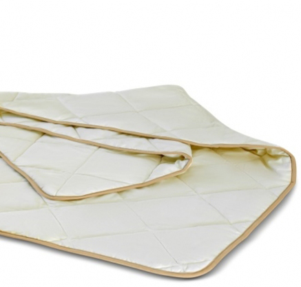 Одеяло шерстяное MirSon Carmela №0333, летнее, 200x220 см, бежевое - фото 2