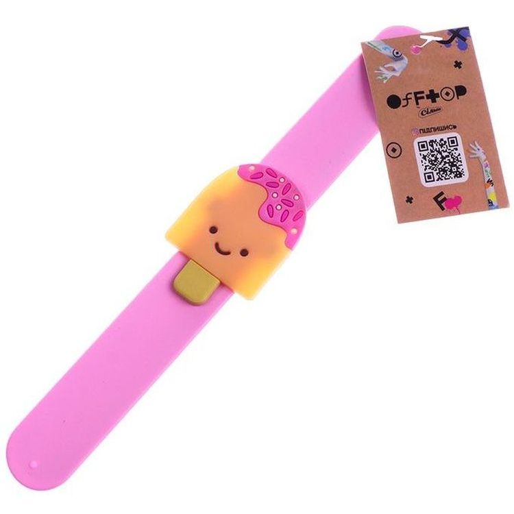 Іграшка браслет Приємного апетиту Offtop, рожевий (860289) - фото 1