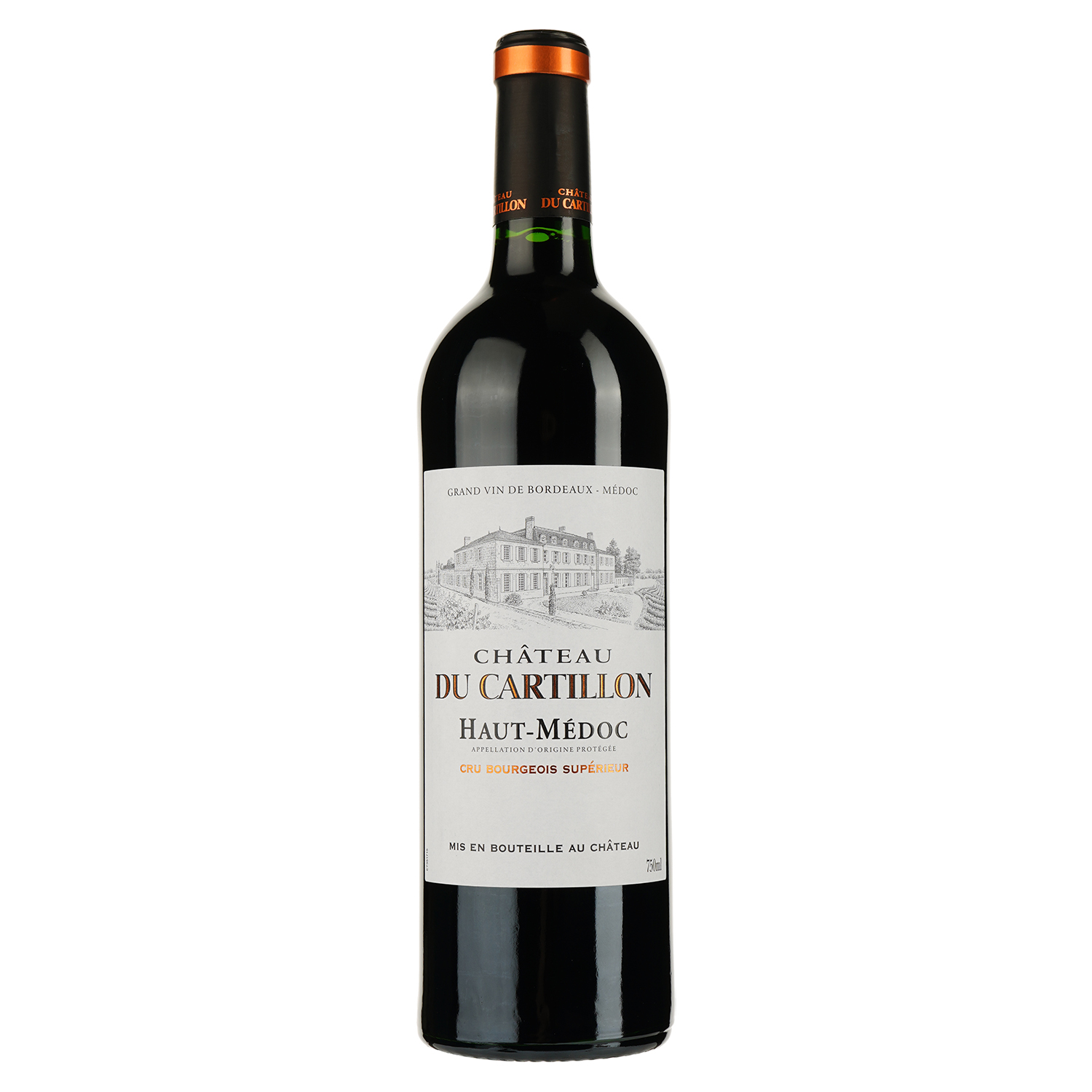 Вино Chateau du Cartillon Haut-Medoс CrBrgs, 14%, 750 мл (674263) - фото 1