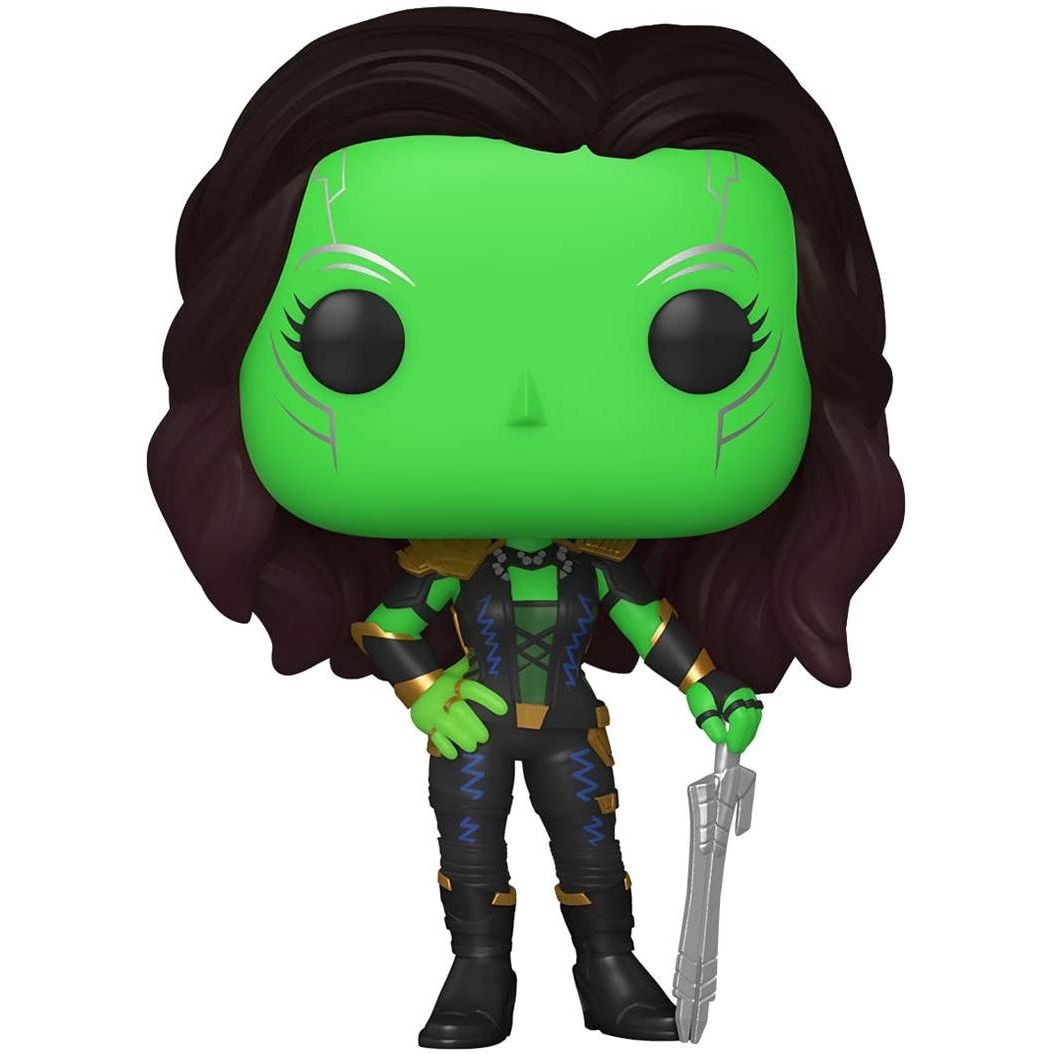 Фігурка Funko Pop Фанко Поп Що Якщо? Гамора з мечем Таноса Gamora with blade of Thanos 10 см M G 970 - фото 1