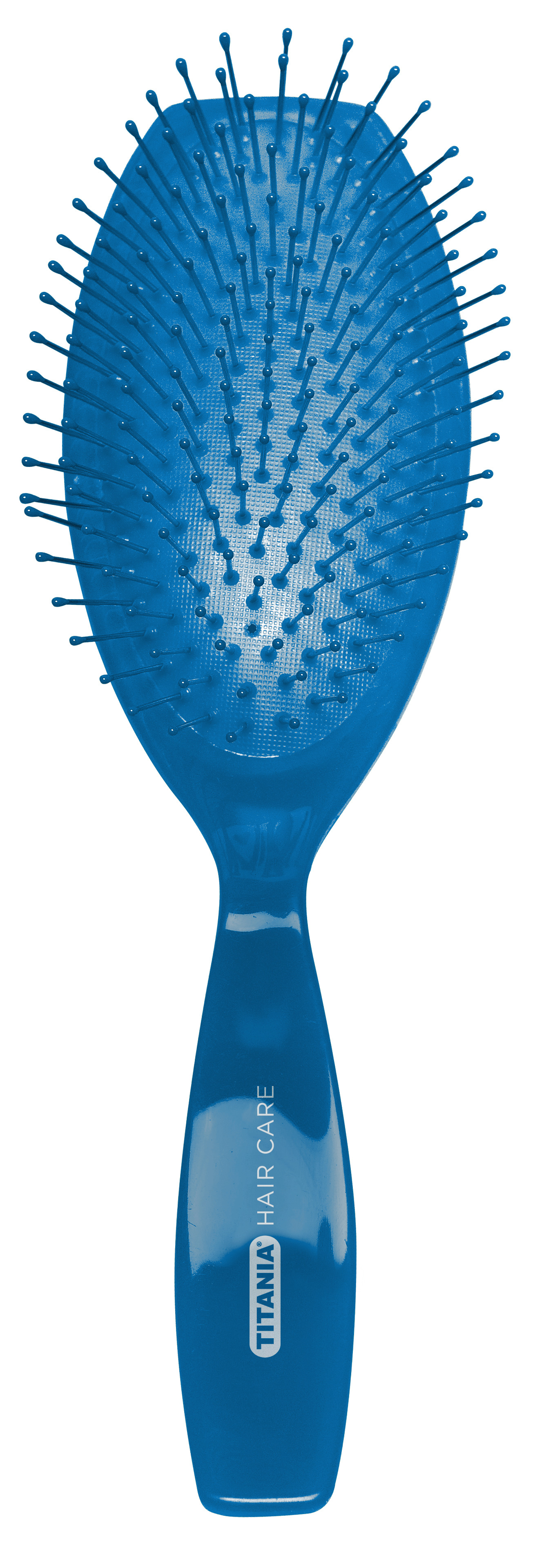 Щетка для волос Titania массажная, 11 рядов, синий (1825 син) - фото 1