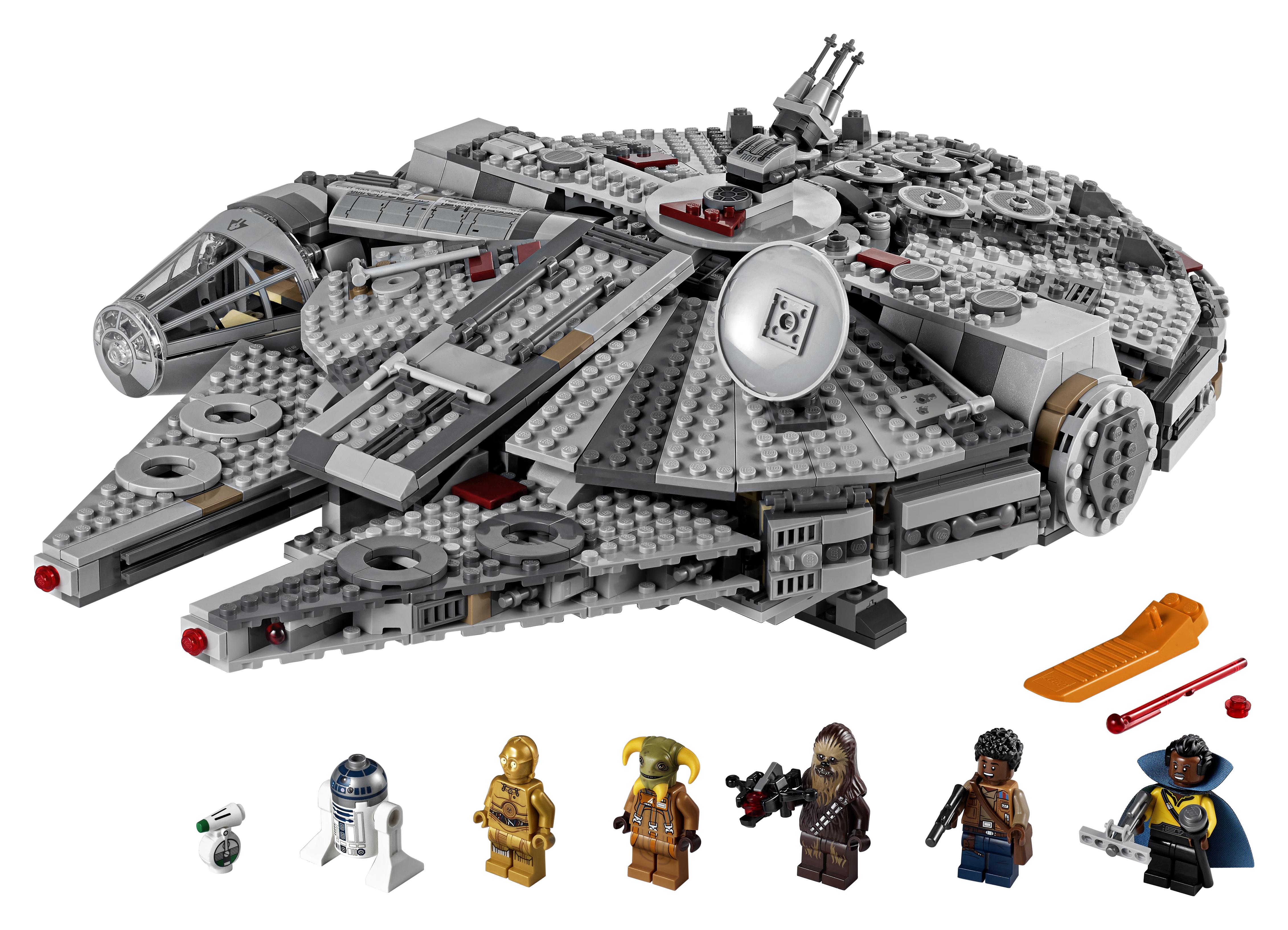 Конструктор LEGO Star Wars Сокол Тысячелетия, 1351 деталь (75257) - фото 2