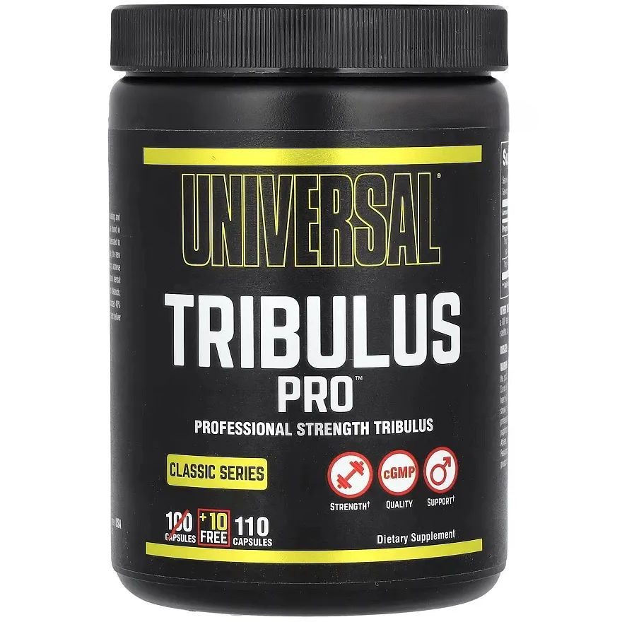 Бустер тестостерону Universal Nutrition Tribulus Pro 110 капсул (100+10 free) - фото 1